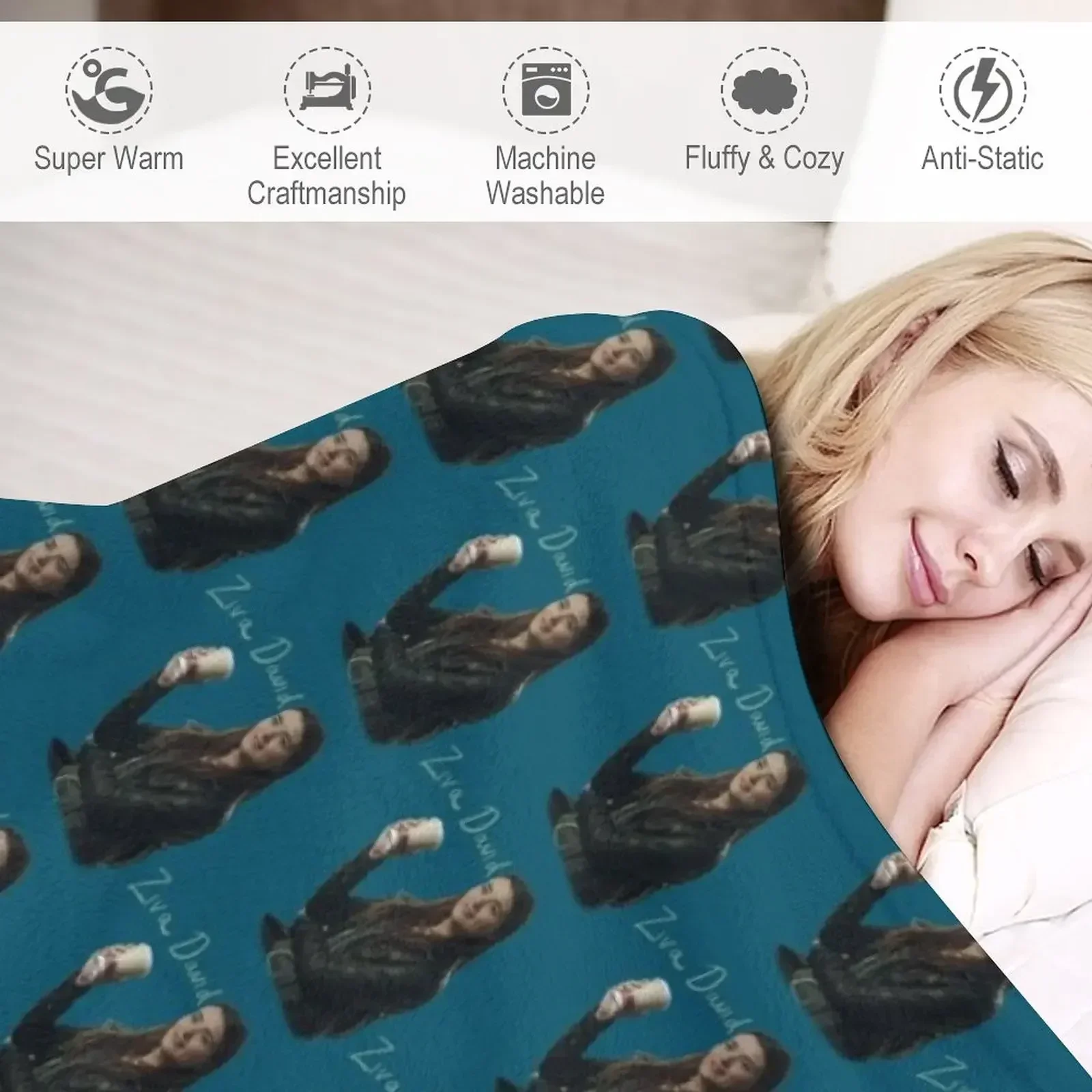 Ziva David утяжеленное многофункциональное одеяло модная смешная кровать