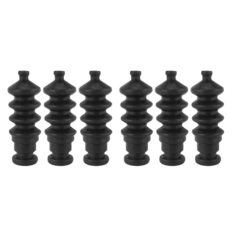 

6 X Push, Waterproof, Rubber Seal, Bellows Model 37 Mm For RC Boat