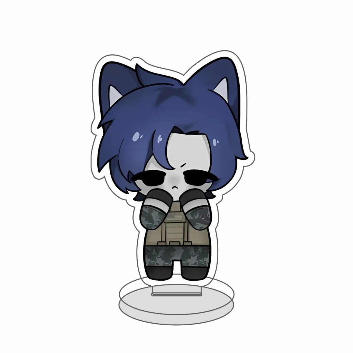 Фото Акриловый брелок Forsaken HOT Game Guest 1337 Noob Shedletsky John Doe c00lkidd Elliot Chibi, кулон, игровые брелки, подарки №5