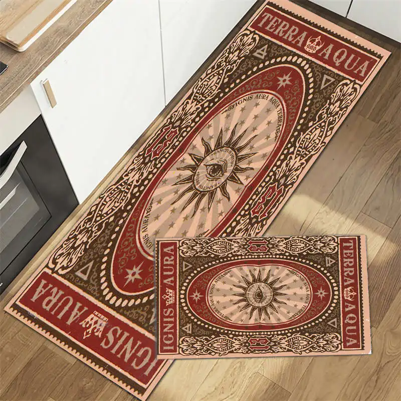 

Bath Mat on the Bottom Non-slip House Entrance Carpet Kitchen Mats for Floor Furniture Hall Motorcycle Doormat Door Honeycomb