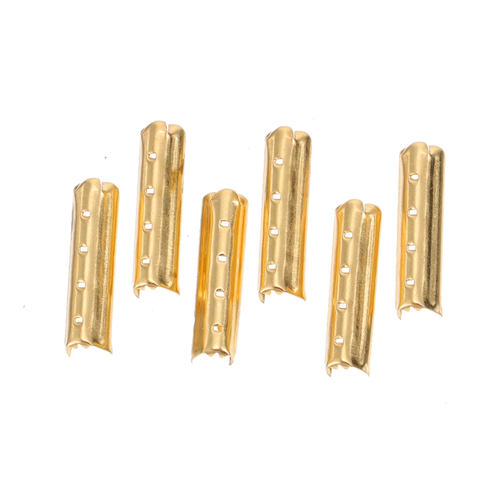 

100 Pcs Shoelace Head Black Hoodies Metal Tip Copper Smooth Ends DIY Shoelaces Tips