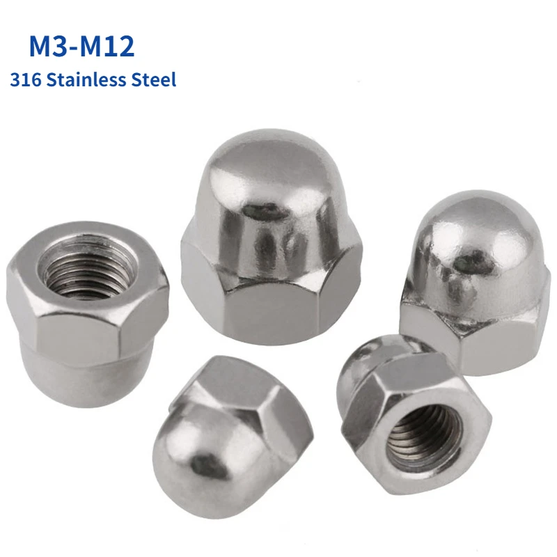 

_ 316 _ Шестигранная головка с метрической купольной гайкой