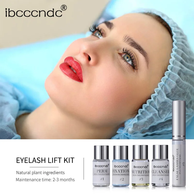 

2023 New Lash Lift Set Eyelash Perm Kit Lash Curling Eyelash Extensions Eyelash Makeup Tool Cling Film Lifting Pad Dropshipping