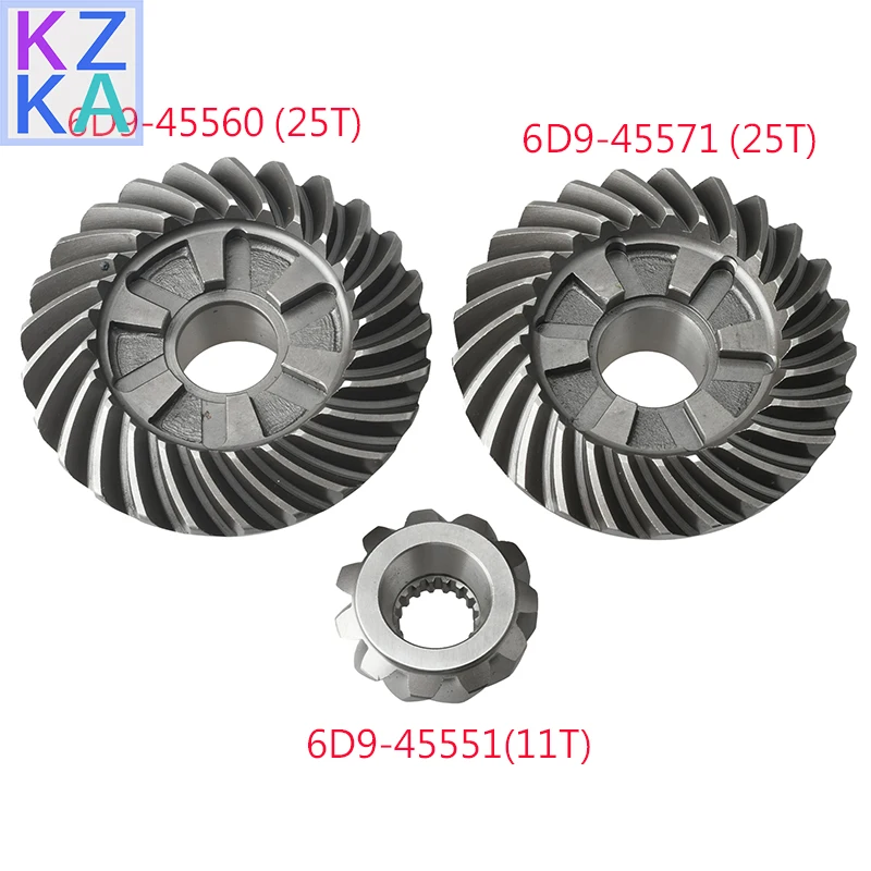 Комплект шестерен 6D9 6D9-45560 6D9-45551 6D9-45571 Для деталей подвесного двигателя Yamaha