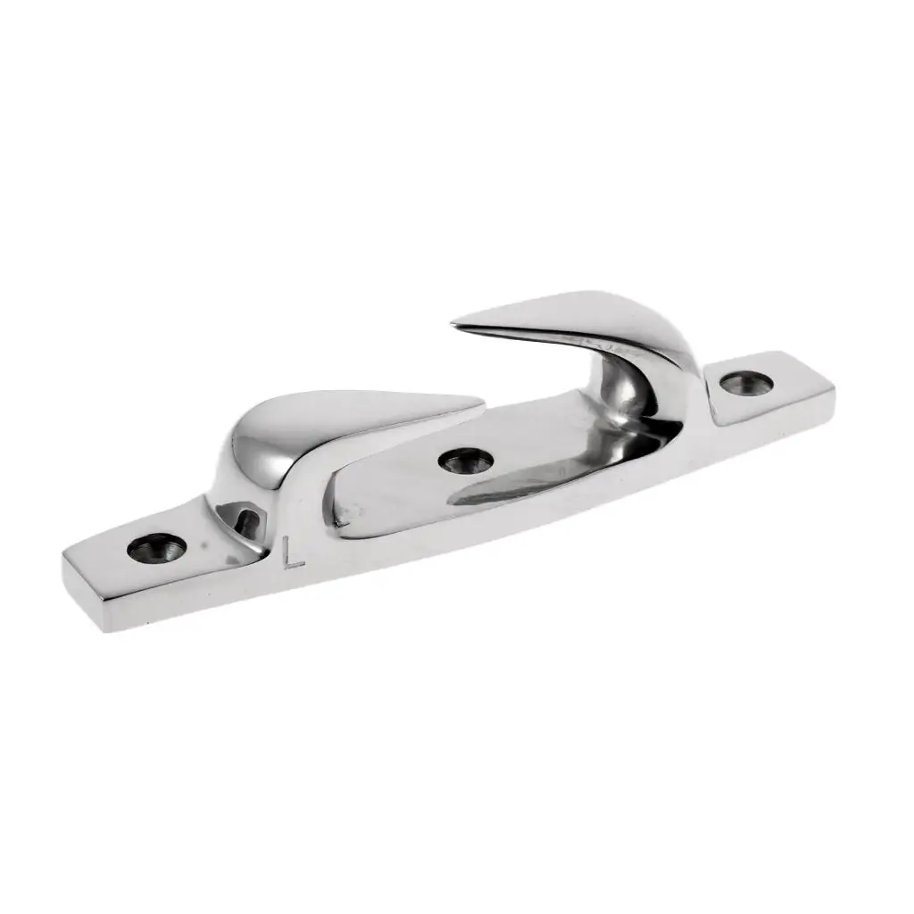 

316 Stainless Steel Boat Cleat Bow Chock 6" 154mm with 3 Mounting Holes