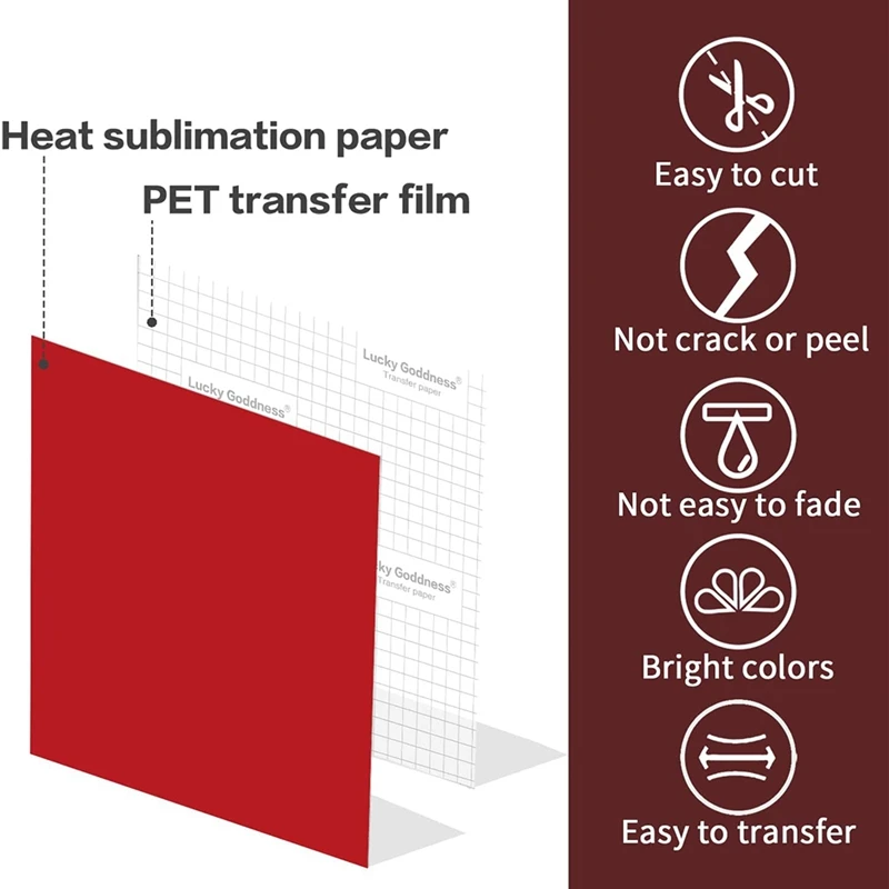 Однотонная проницаемая переводная чернильная бумага предварительно печатная