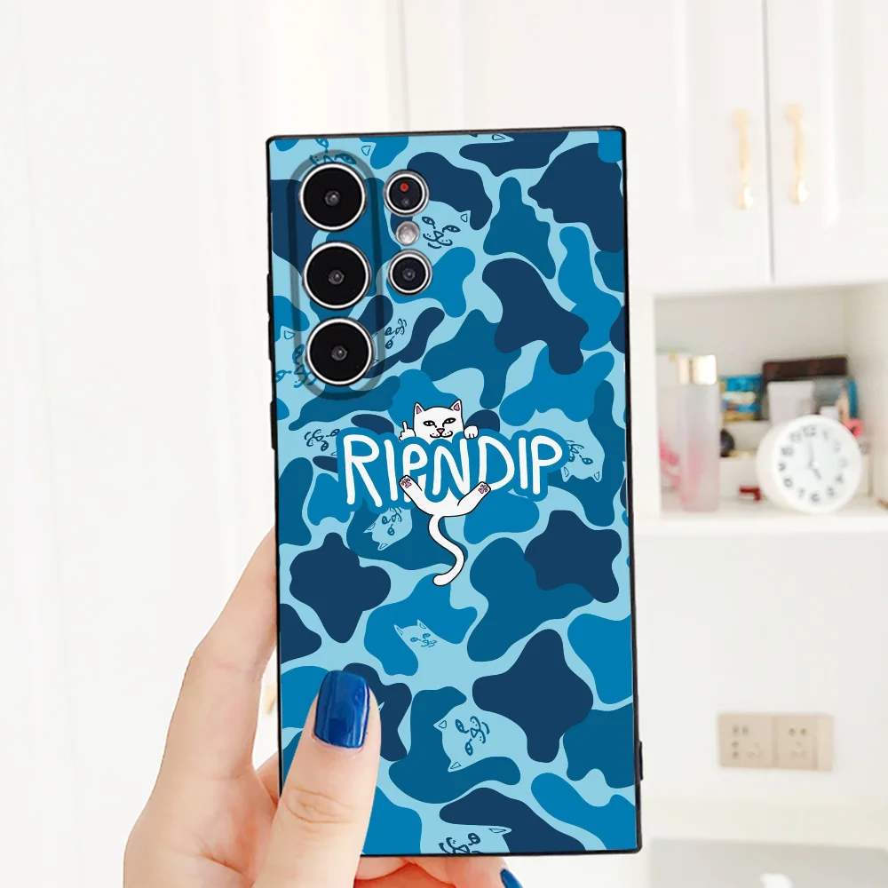 Фото Чехол для телефона скейтбордом R-Ripndips Samsung Galaxy S25 S24 S22 S23 Ultra S21 S20 Plus 5G, матовый нескользящий мягкий чехол с полным покрытием №4