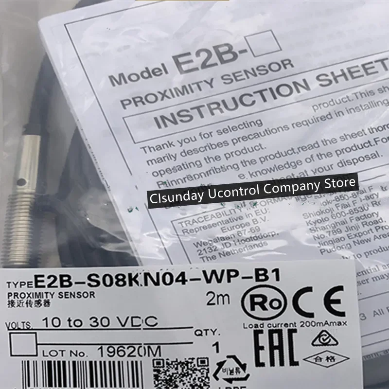 3 шт. новый бесконтактный переключатель E2B-S08KN04-WP-B1 E2B-S08KN04-WP-B2 E2B-S08KN04-WP-C1 E2B-S08KN04-WP-C2