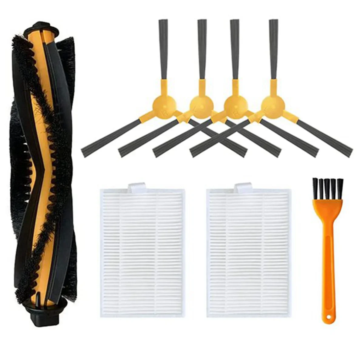 

Для LIECTROUX C30B XR500 E30 Proscenic 800T 820S 820T 830T робот-пылесос основная боковая щетка Hepa фильтр швабра тряпка запасная часть