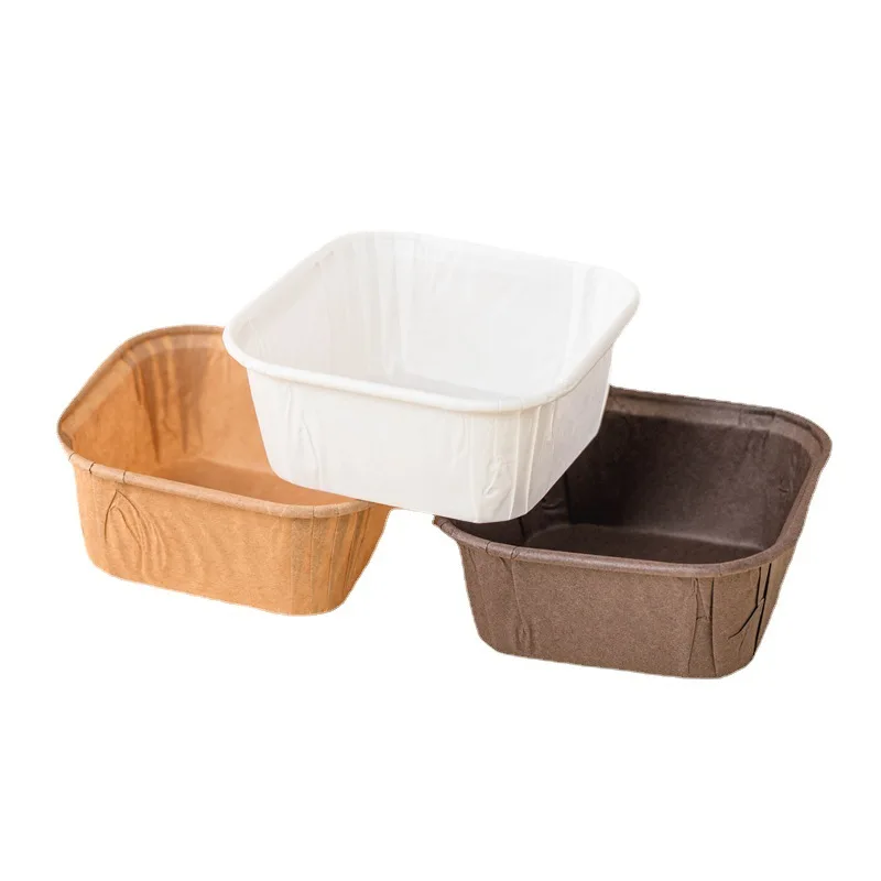 50 шт. квадратные бумажные стаканчики для торта вкладыши кексов форма выпечки