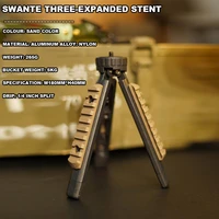 swante outdoor camping tripod military wind tactical tripod portable selfie live tripods tools height adjustable camping braket