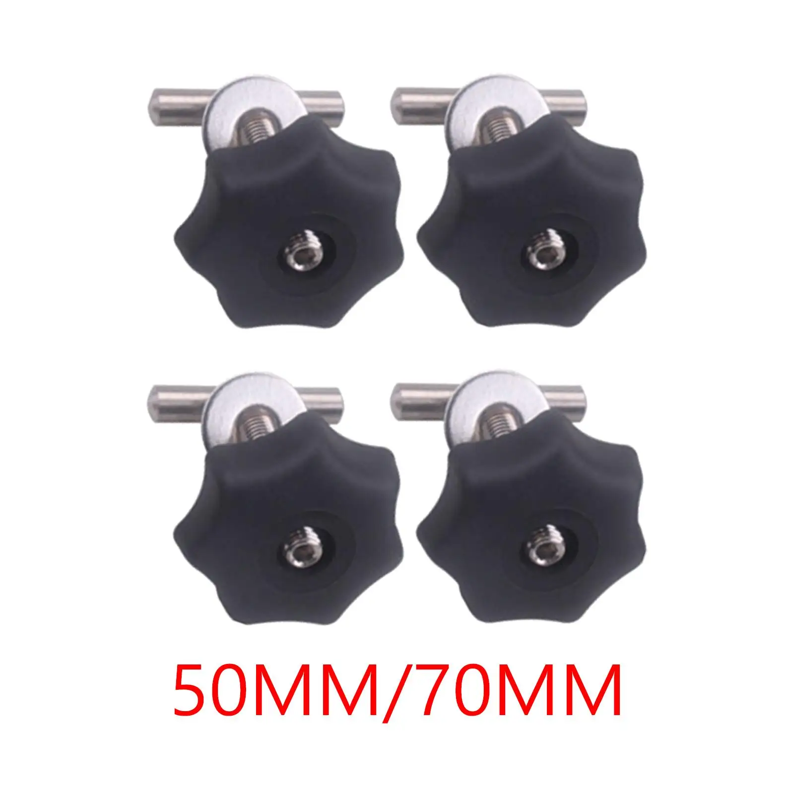 

4x Mounting Screws Durable Stable Car Supplies Auto Parts Stainless Steel 50mm/70mm for VW T5 T6 Multiflexboard Refitting