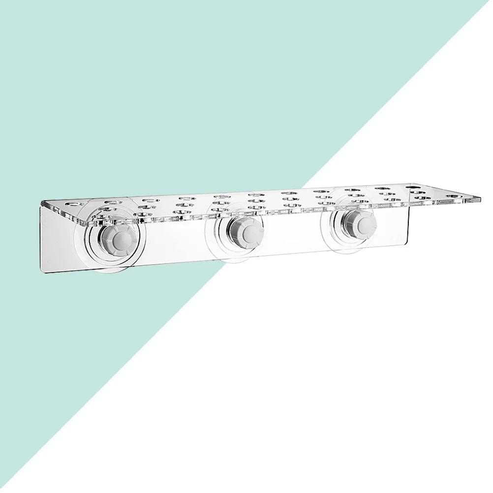 

Coral Holder Aquarium Supporter Acrylic Fish Tank Support Clip Rack Accessories Clips Frag Hole Cover Tool Glass Clear