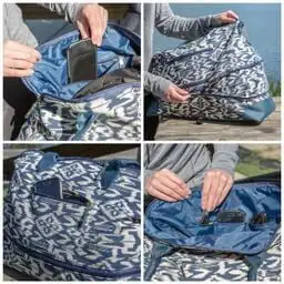 

Maureen Ikat Travel Bag