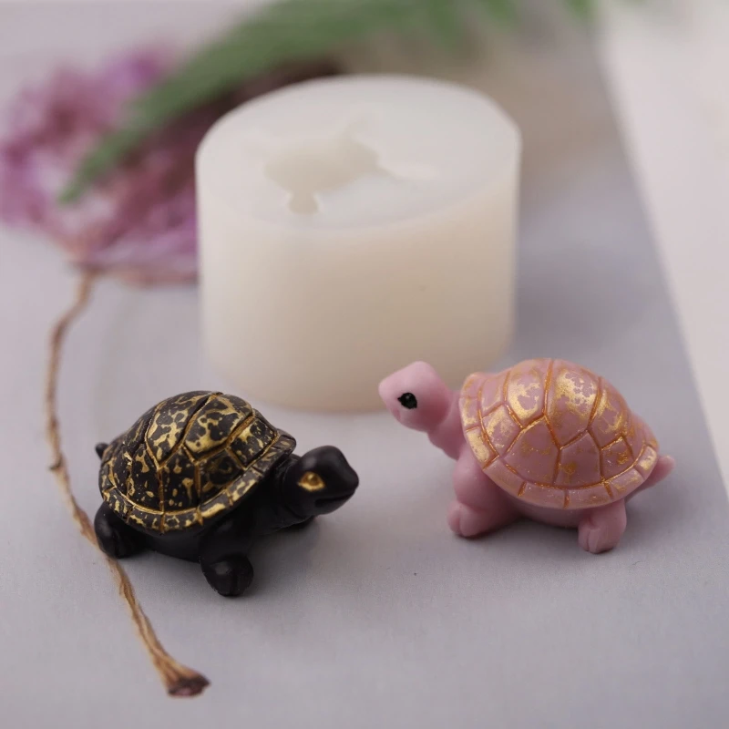 

Turtle Candle Silicone Mold for Handmade Desktop Decoration Gypsum Epoxy Resin Aromatherapy Candle Silicone Mould