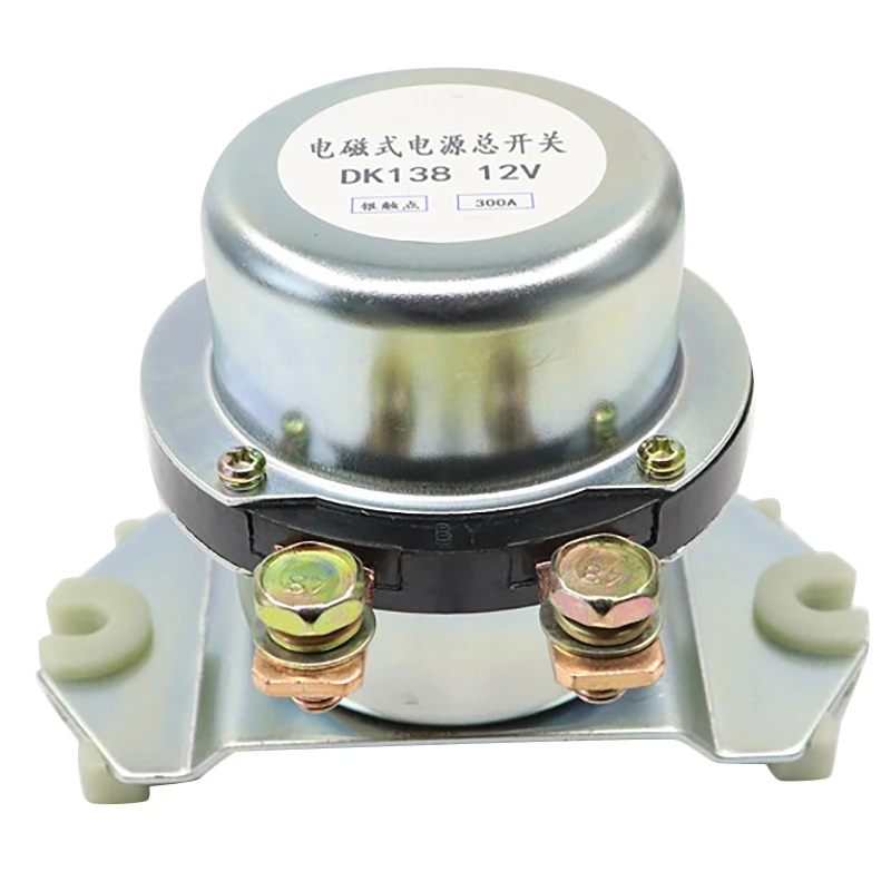 

12V 300A DK138 Car Total Power Switch Relay Excavator Relay For Construction Machinery Vehicles Car