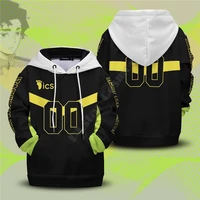 anime haikyuu hoodies personalized kamomedai libero kids pullover cosplay costume boy for girl funny 3d printed sweatshirts