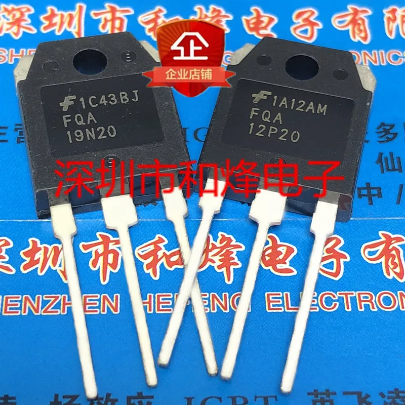 

5PCS-10PCS FQA19N20 FQA12P20 TO-3P NEW AND ORIGINAL ON STOCK