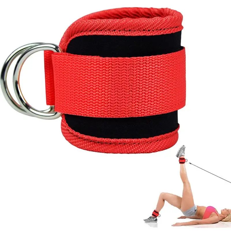 

Кабель с откидной ножкой, эластичный ремешок на лодыжку для тренажерного зала, аксессуары для фитнеса, для ног, для тренировок на бедрах из АБС-пластика