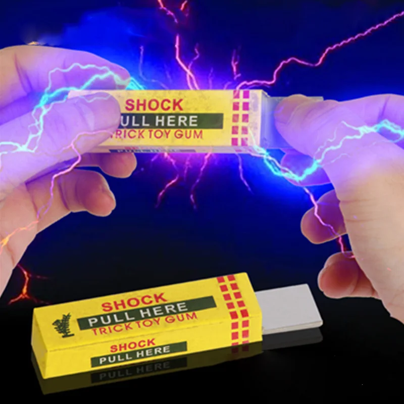 

Игрушечная жевательная резинка с электрошоком