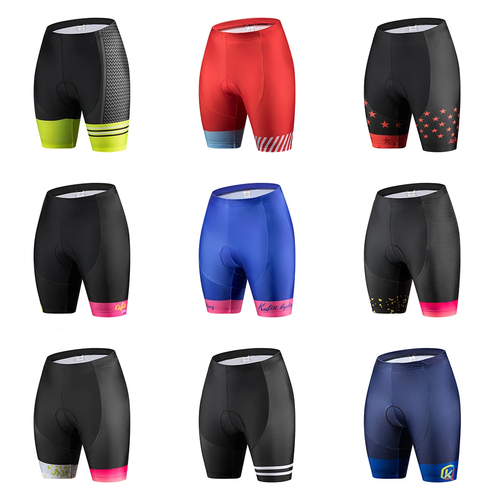 

Men's Kafitt 20D Pad Couples Short Pants Clothing Macaquinho Ciclismo Feminino MTB Quick-Drying Uniform Breathable GEL Summer Ca