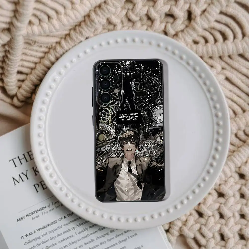 Фото Чехол для телефона O-Omniscient Reader Viewpoin для Samsung Galaxy A73,31,32,72,41,53,52,71,22,5G, Note, J7,8,9, мягкий черный чехол №3