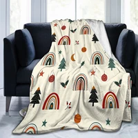 cartoon animal blanket blanket plaid jigsaw sublimation cartoon bedding flannel childrens and adult bedroom decor