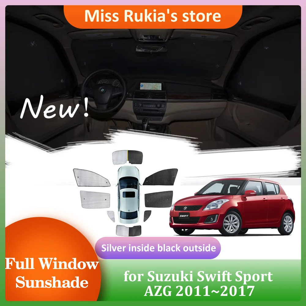 Автомобильный солнцезащитный коврик для Suzuki Swift Sport AZG 2011 ~ 2017 2012 2013 2014 2015 2016