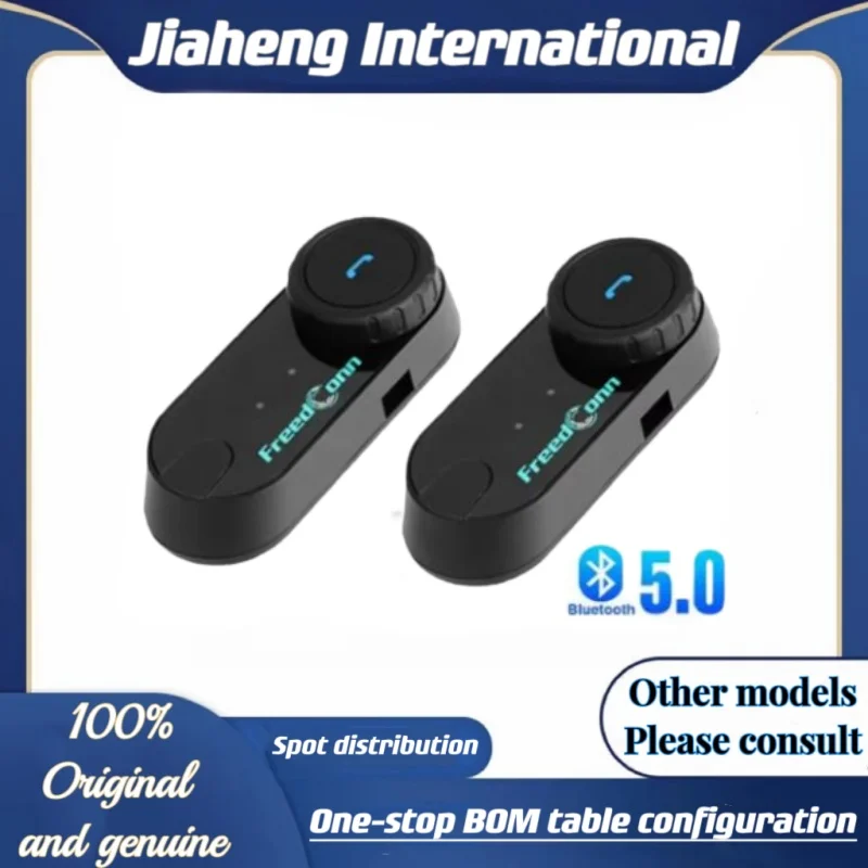 Freedconn T Com VB Мотоциклетный шлем Гарнитура Bluetooth Стерео Домофон Вызов Беспроводная