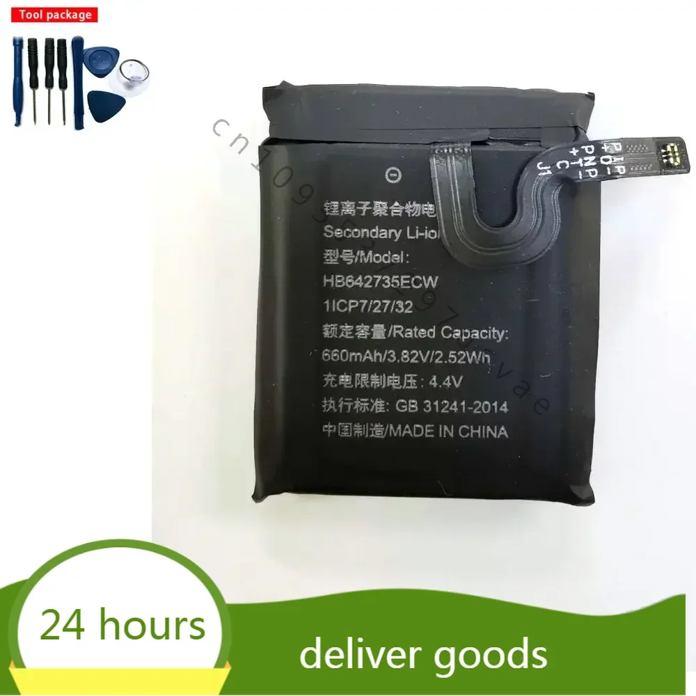 НОВЫЙ 3 82 В 660 мАч HB 642735 Аккумуляторы ECW для детских умных часов Huawei 3Pro 3S 3X Honor K2