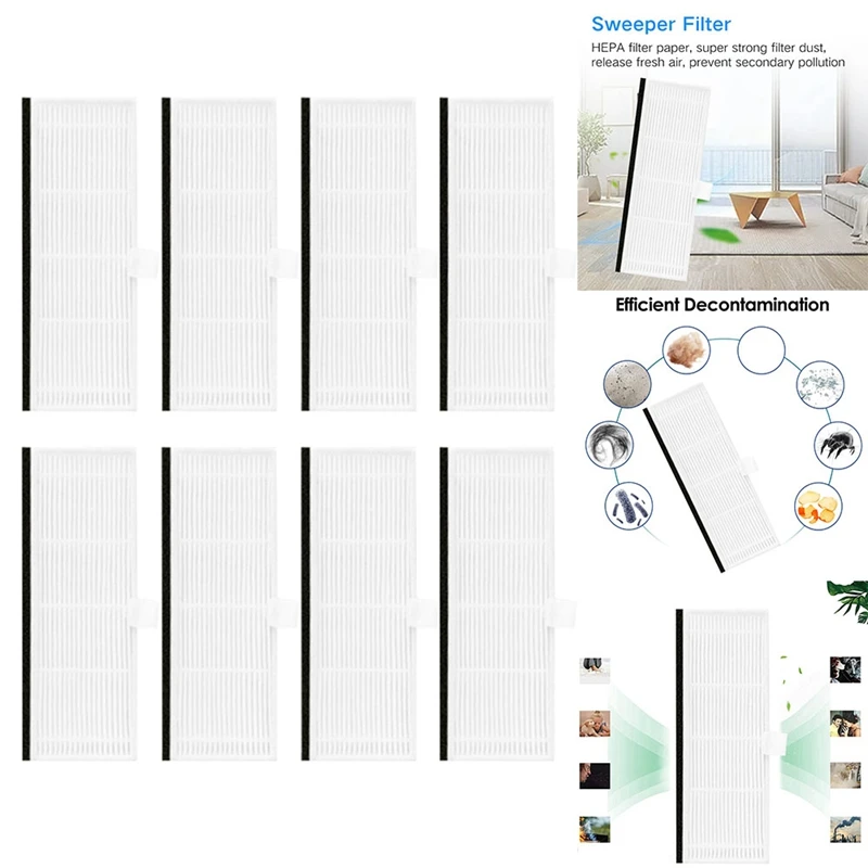 Hepa-фильтр аксессуары для Vactidy Nimble T7 T8 робот-пылезащитный моющийся фильтр