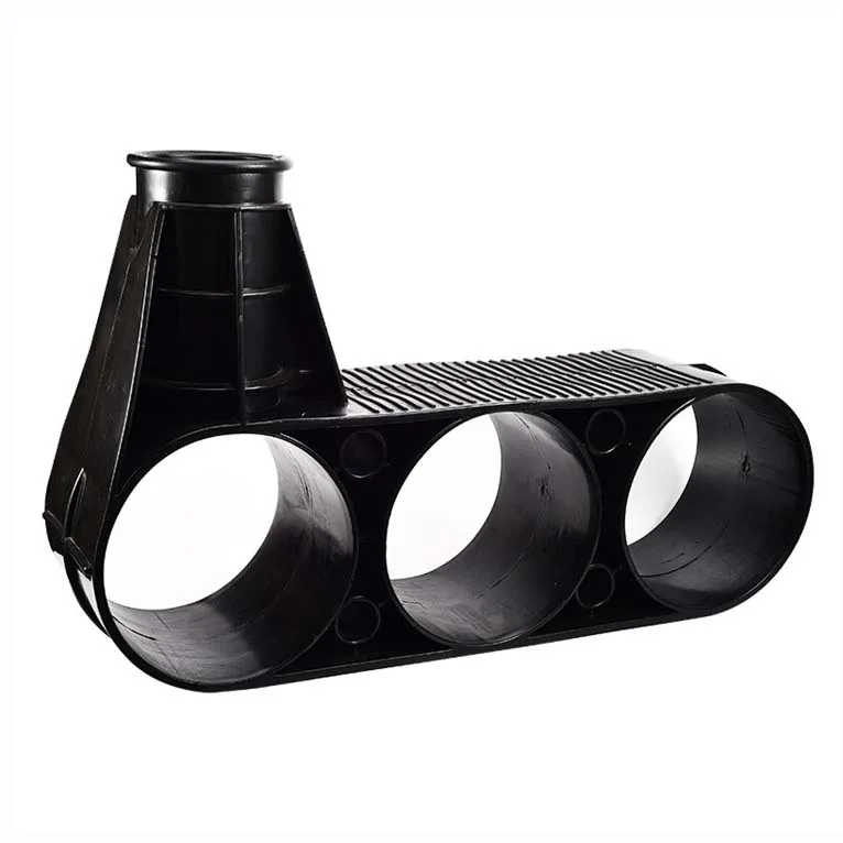 

China factory sale high standard durable marine drainage pipe fittings black HDPE pipe fittings