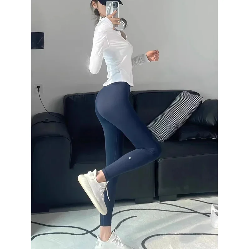 Фото Леггинсы для отдыха с высокой талией YOGA Butterluxe 25 дюймов — мягкие тренировочные штаны для йоги для женщин №3