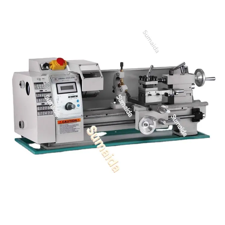 

High-Precision Mini Lathe Machine with 850w CNC Metal Lathe