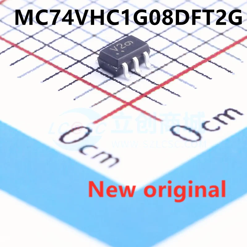 

10pcs New original MC74VHC1G08DFT2G Screen printing:V2 SOT-353 Inverter chip MC74VHC1G08DFT2G SOT353 V2
