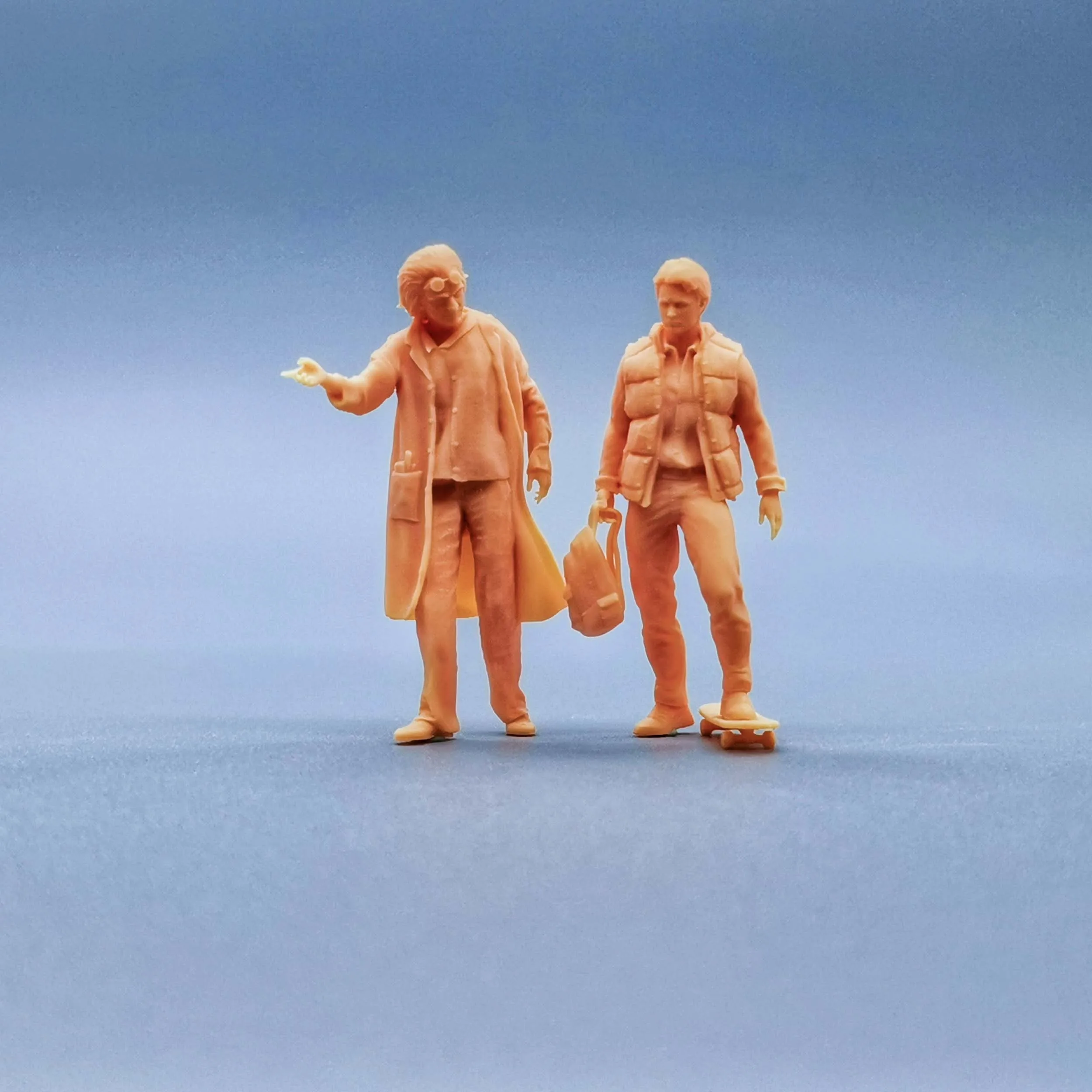 1/64 1/43 фигурки масштабная модель из смолы возврату в будущее Доктор Мартин