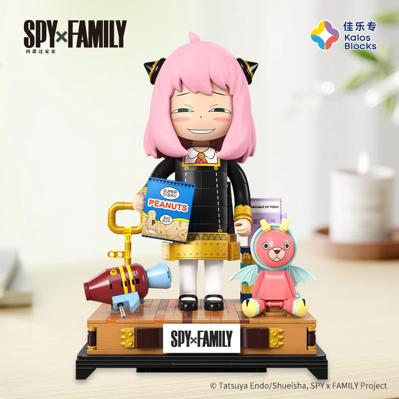 Шпионская серия строительных блоков × семья сменяющая лицо подделка аниме