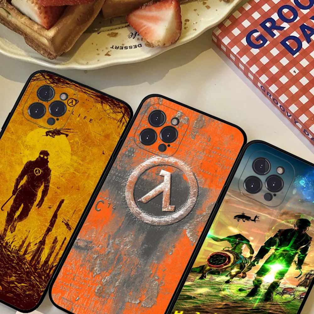 Чехол для телефона H-Half Life-e 2 iPhone 16 15 14 11 12 13 Mini Pro XS Max чехол 6 7 8 Plus X Funda Shell