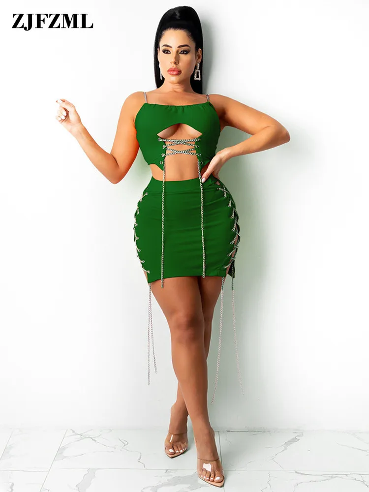 Женский комплект из двух предметов предметов: укороченный топ на