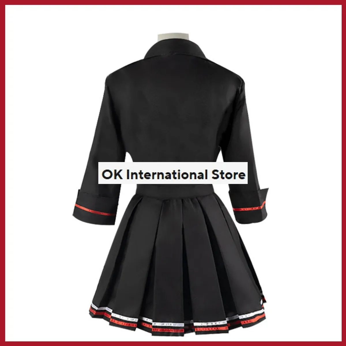 Костюм для косплея Ichiomi Erika из аниме игры Синий архив японская черная школьная