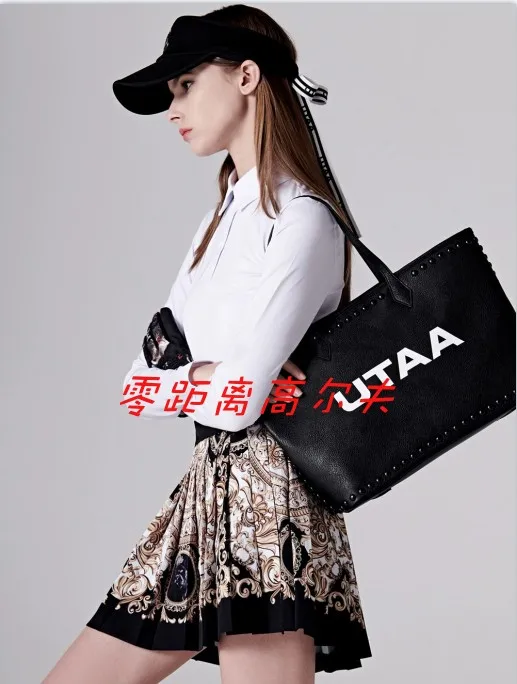 New Golf Ladies Sun Hat White Topless Black Ribbon Sun Hat