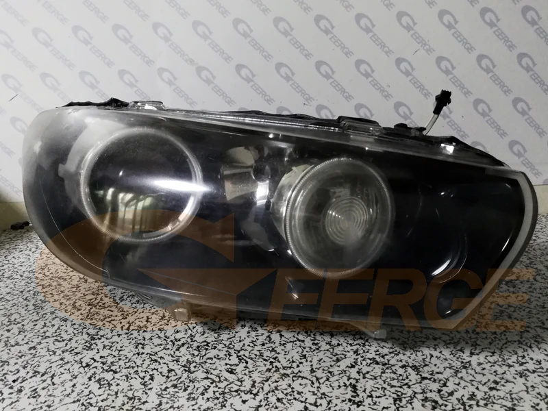 Фото Для Volkswagen VW Scirocco III 2008-2013 пред Facelift головной светильник отличный ультра яркий CCFL ангельские глазки набор колец Дневной светильник №5