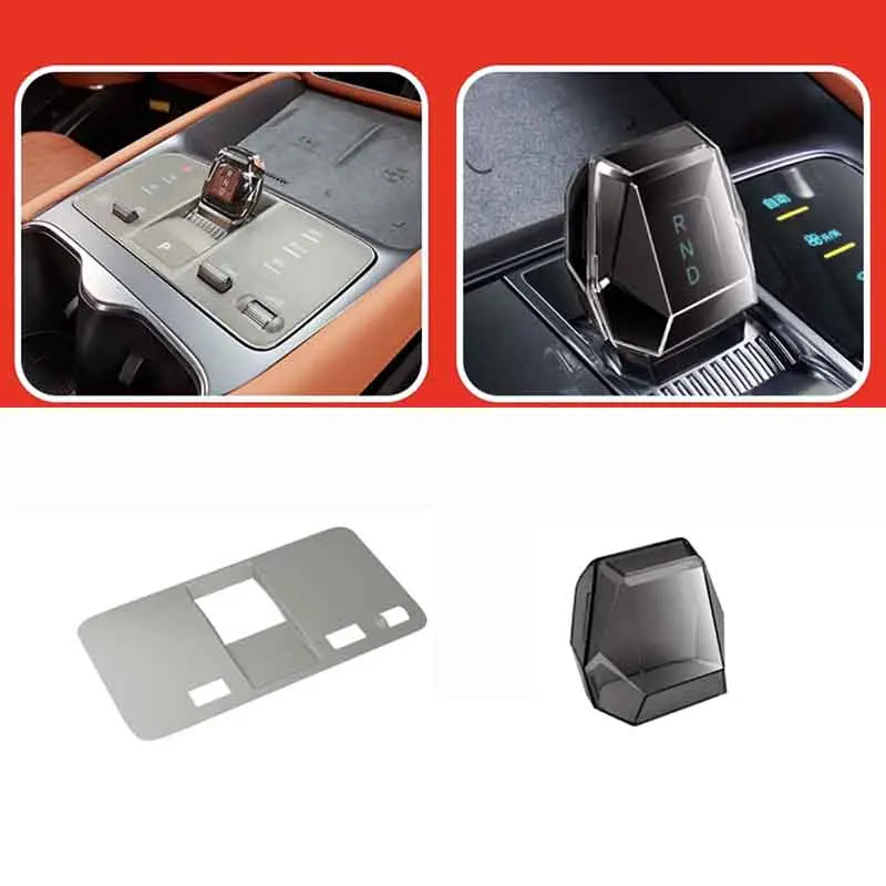 

Для BYD Sealion 7 Sea Lion 07 EV 2024 2025 Защитная крышка кнопки переключения передач центрального управления Аксессуары LHD