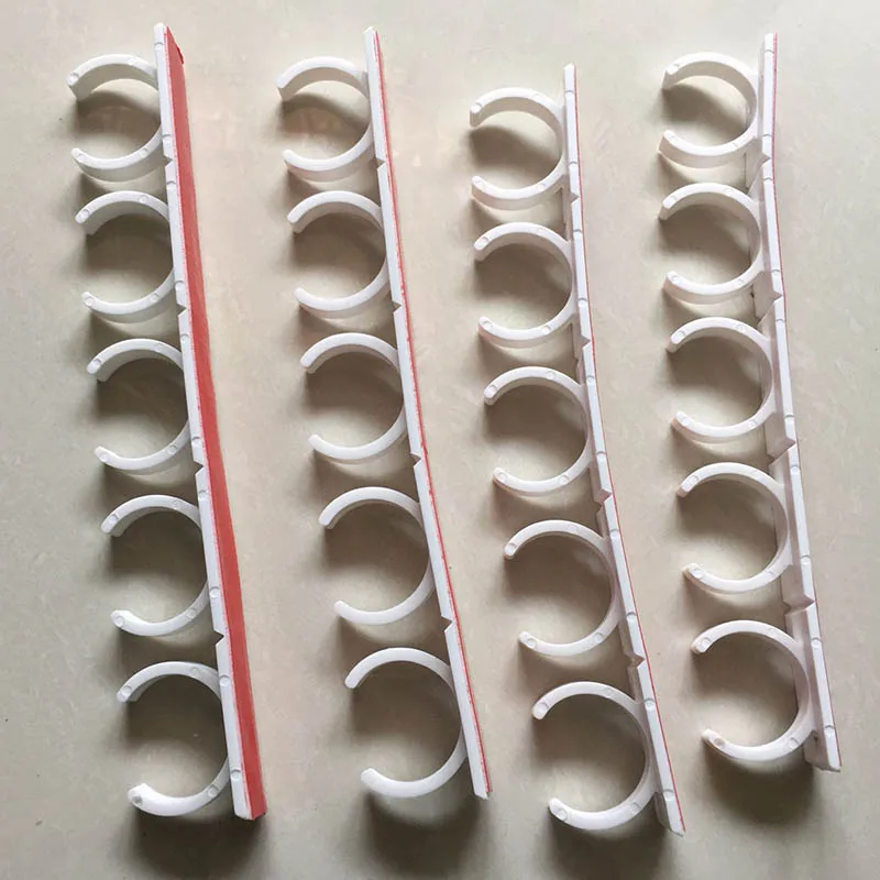 

4pcs Multi-use Space-saving Hook Type Portable Spice Bottle Racks Simple Bottle Clip Plastic Kitchen Accessories Eco-friendly