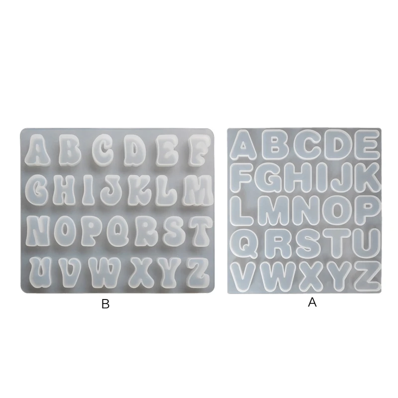 

Alphabet Silicone Mold English Letter Chocolate Mold Cake Decorating Tools Tray Fondant Molds Jelly Cookies Baking Mould
