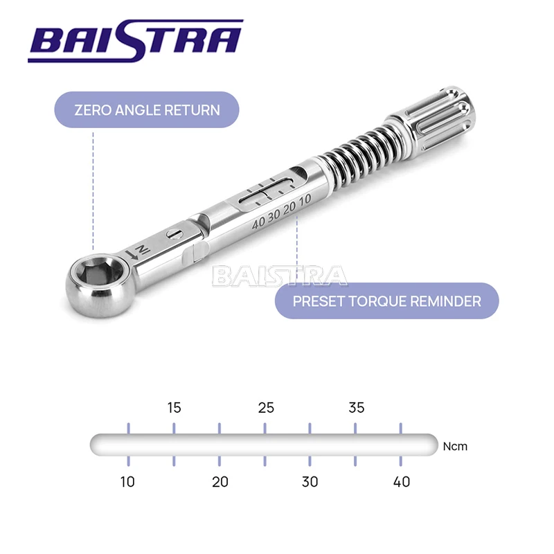 

Высокое качество AZDENT нержавеющая сталь зубной имплантат гаечный ключ