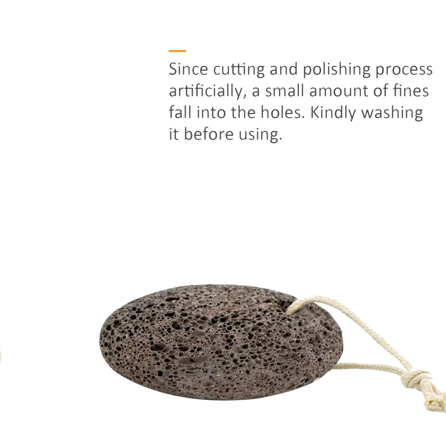 Лавовый пемза для скруббера ног удаления омертвевшей кожи (случайный цвет и