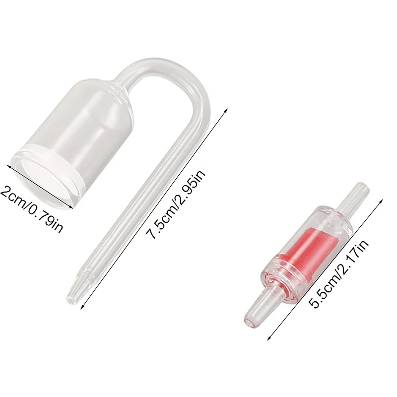 1 шт. набор диффузоров для аквариума CO2 распылитель углекислого газа обратный