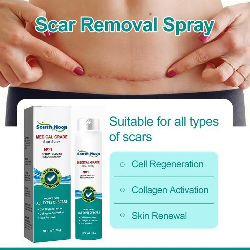 20 г спрей для ухода за рубцами Спрей Для Удаления растяжек ремонта тела