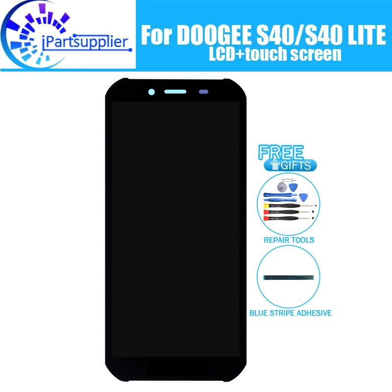 ЖК-дисплей для DOOGEE S40, кодирующий преобразователь сенсорного экрана в сборе дюйма, 100% Оригинальный Новый ЖК-дисплей и сенсорный дигитайзер для DOOGEE S40 LITE
